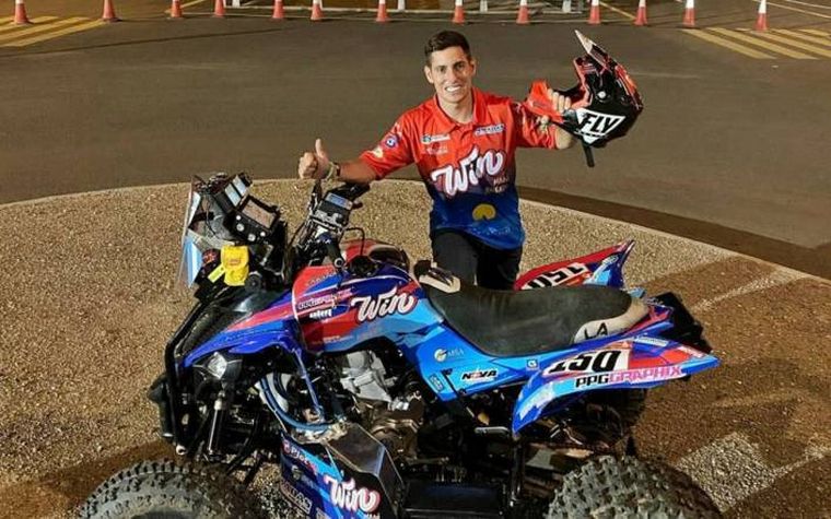 En Quads, el cordobés Cavigliasso solo espera la largada.