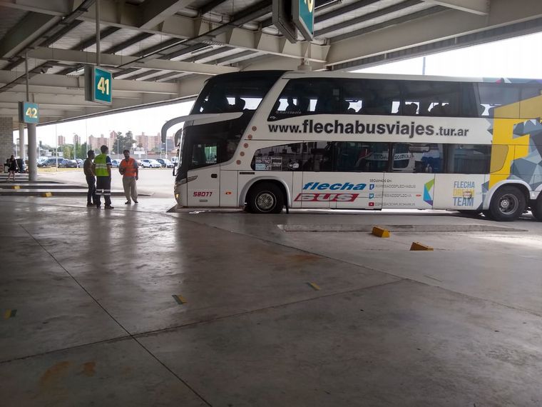 Fuerte operativo el fin de semana en la Terminal Dellepiane de Buenos Aires