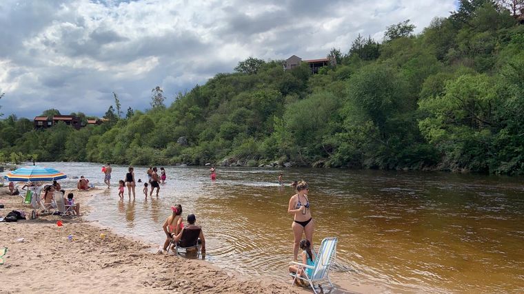 El turismo se reactiva en el balneario Tala Huasi