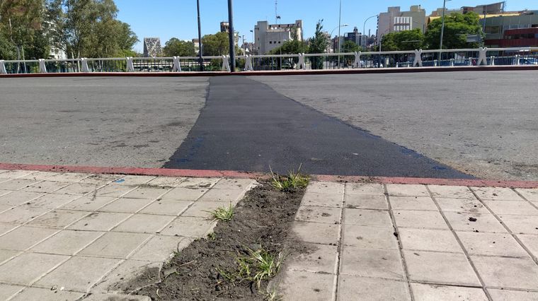 Aseguran que no hay riesgo de colapso en Puente Sarmiento