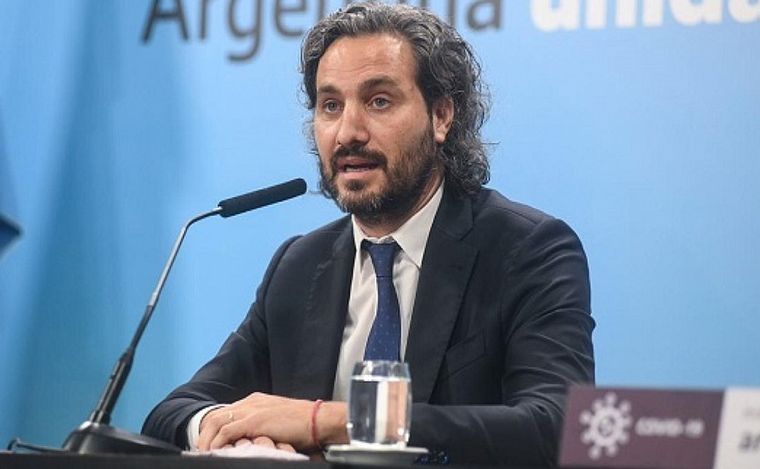 Santiago Cafiero, duro con Macri.