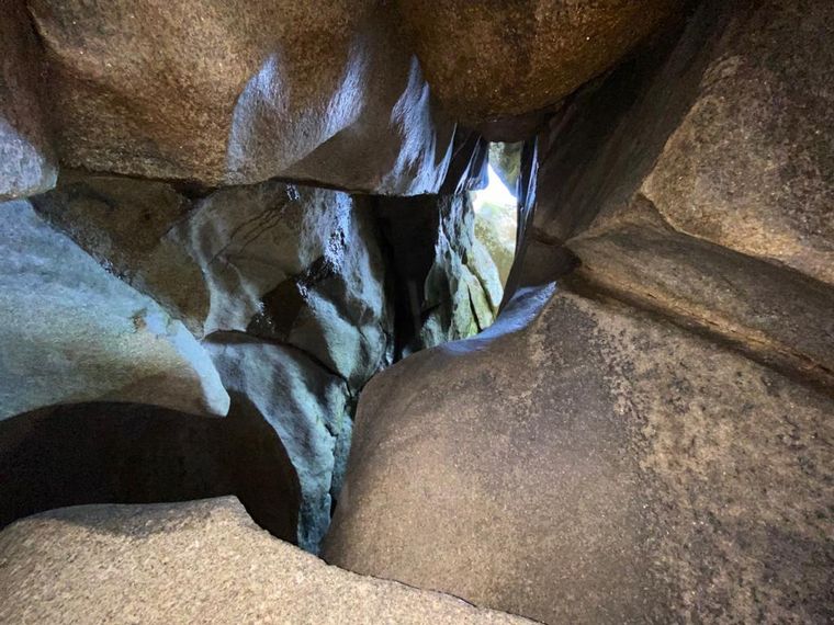 Juan Pablo Viola en el Río Subterráneo.