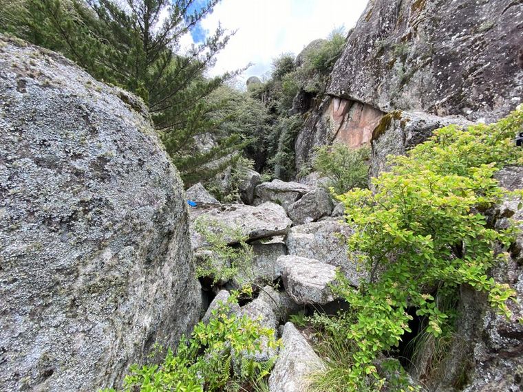 Juan Pablo Viola en el Río Subterráneo.