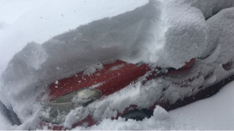 Temporal de nieve en España (Foto Oscar Ferrando)
