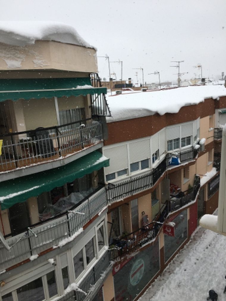 Temporal de nieve en España (Foto Oscar Ferrando)