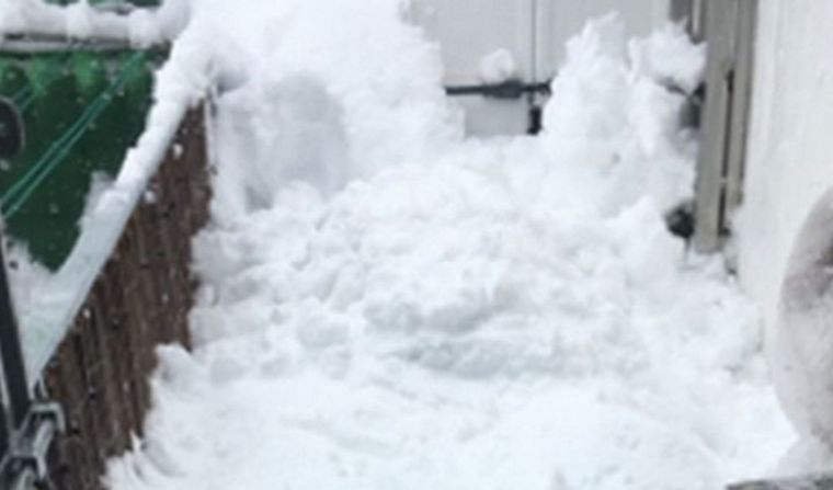 Histórica nevada en España