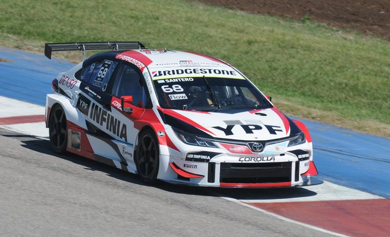 Santero ganó la pole a Rossi en RRío Cuarto por solo 084/1000.