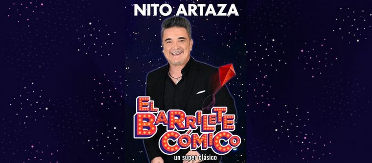 AUDIO: Nito Artaza, entusiasmado tras el lanzamiento de su show “El Barrilete cómico” 