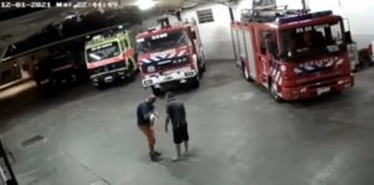 Bombero héroe: así reanimó a un bebé que no respiraba