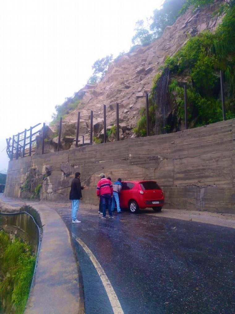 Un desmoronamiento en Tucumán no dejó víctimas de milagro