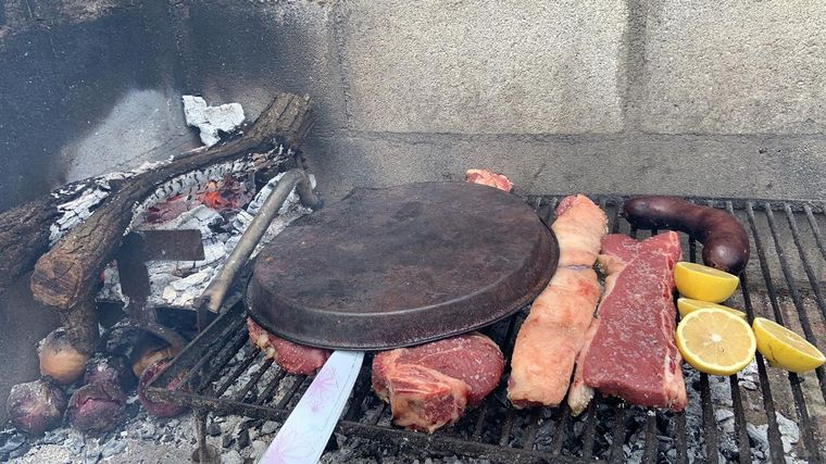 Asado en Potrero de Garay