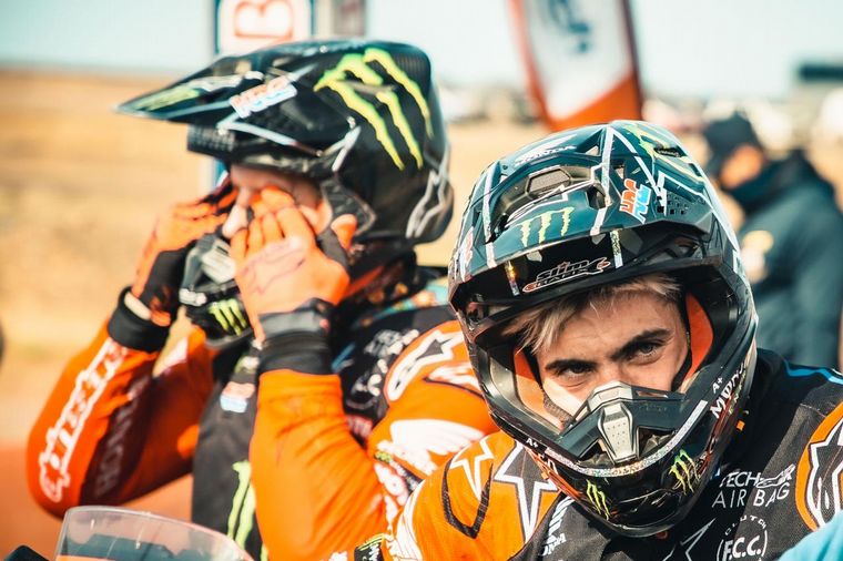 Kevin Benavides, histórico: ganó el Rally Dakar en Motos.