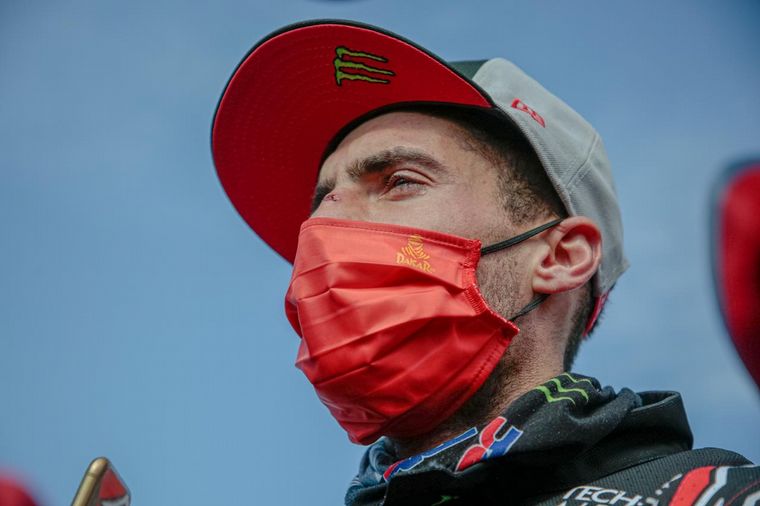 Kevin Benavides, histórico: ganó el Rally Dakar en Motos.