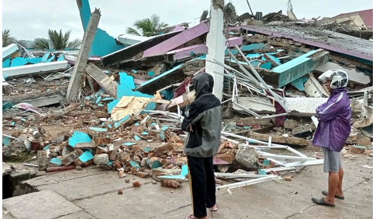 FOTO: Terremoto en Indonesia. 