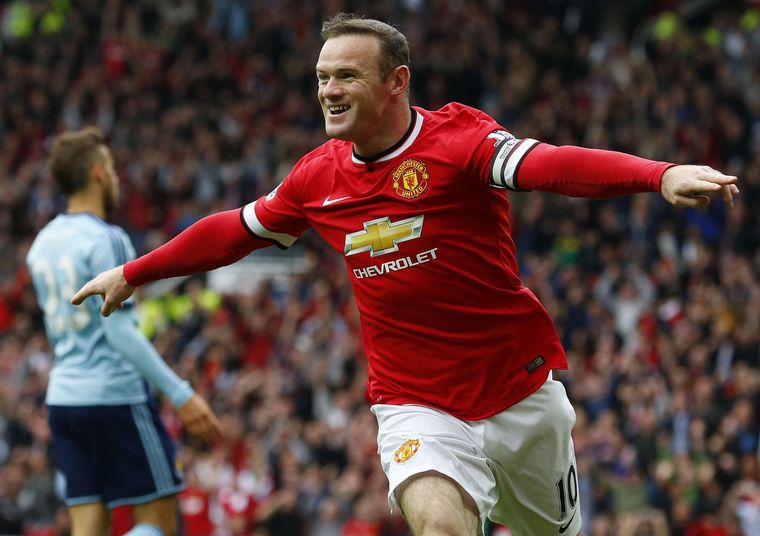 FOTO: Rooney fue una de las máximas figuras del Manchester United.