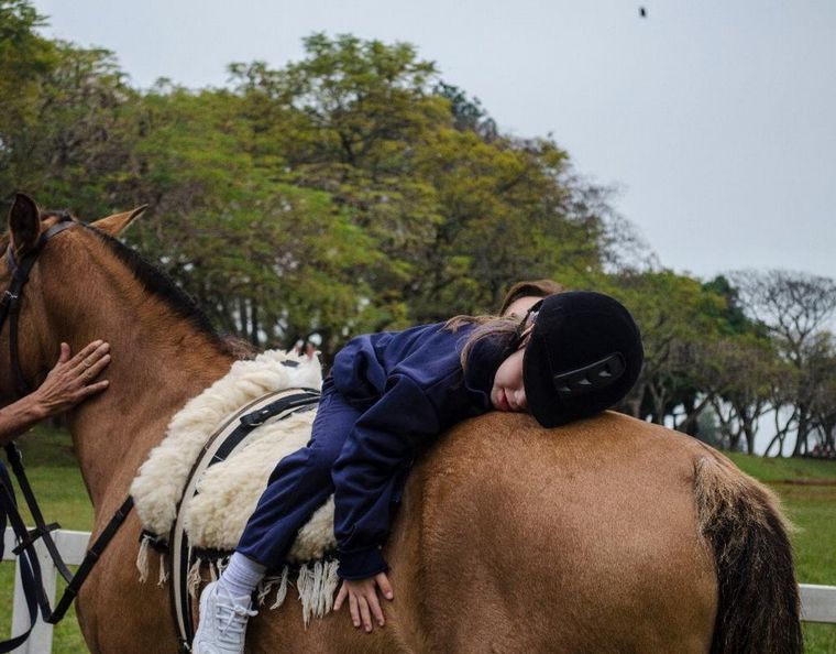 Señalización en el Centro de Equinoterapia (Foto: Asociación Hípica Misionenes)