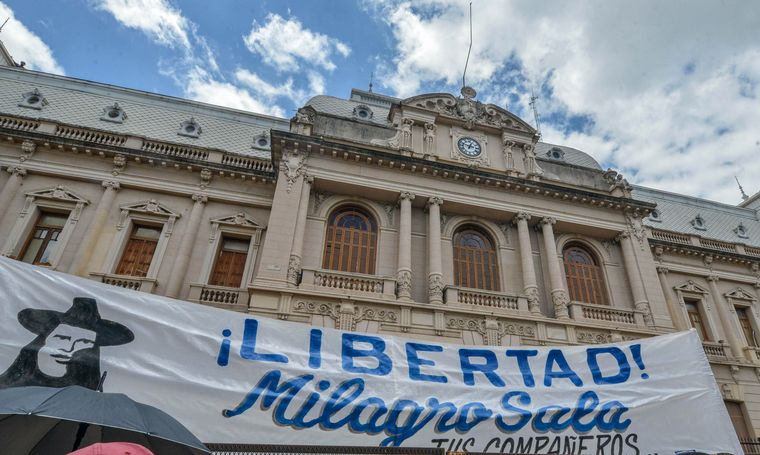 FOTO: Movilización en Jujuy y Buenos Aires para pedir por la libertad de Milagro Sala.