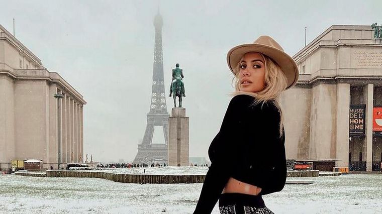 Wanda admitió que nunca "imaginó" vivir en París.