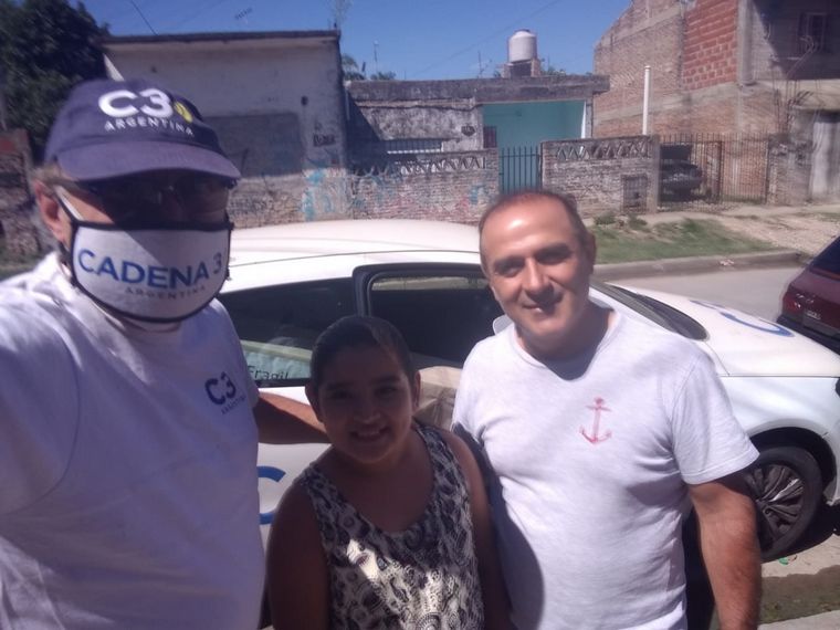 Gustavo recibió su bordeadora y podrá trabajar