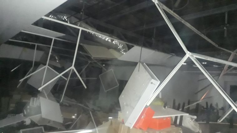 El terremoto generó algunos daños materiales en San Juan