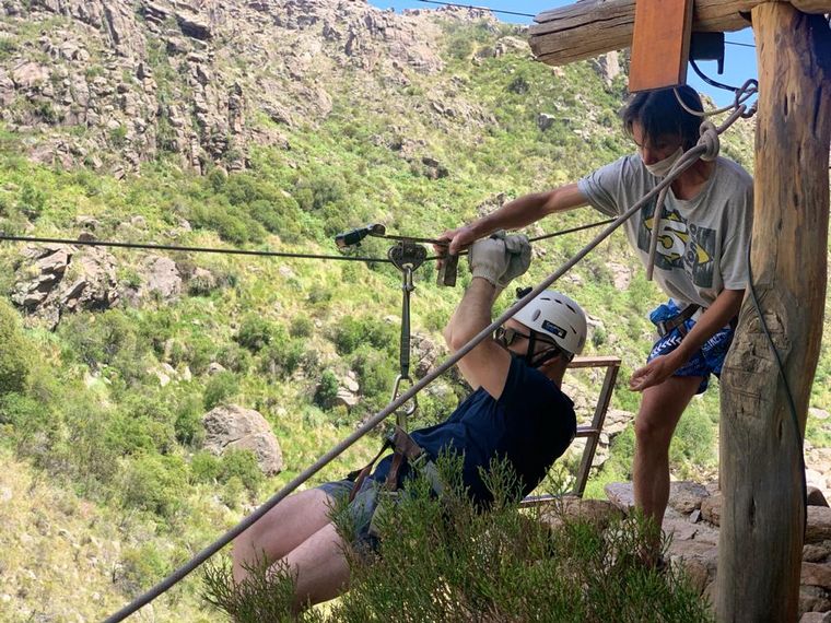 Matías Arrieta sigue haciendo de las suyas en Traslasierra.