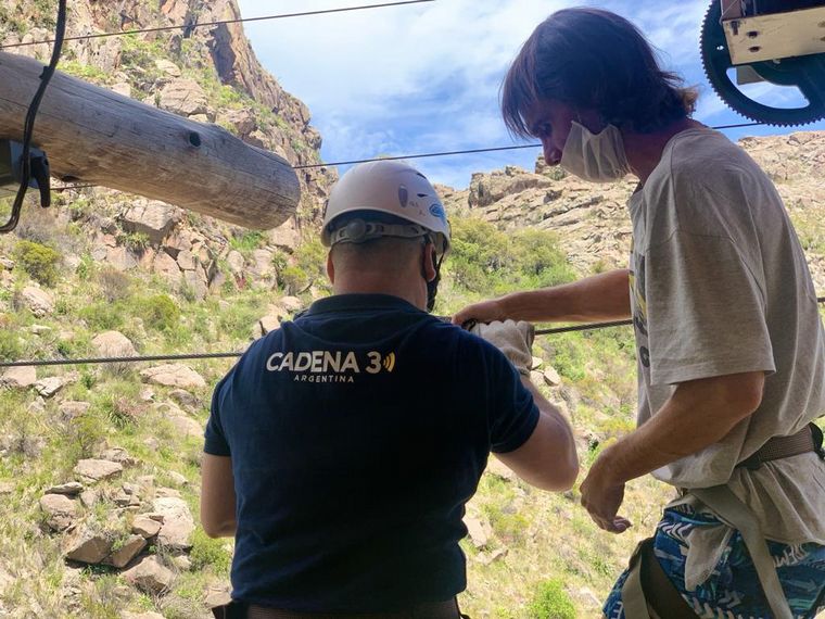 Matías Arrieta sigue haciendo de las suyas en Traslasierra.