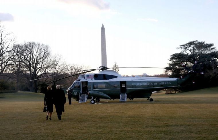FOTO: Donald Trump abandonó la Casa Blanca