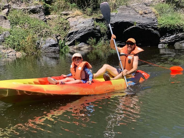 Río de los Sauces, bellezas naturales en Córdoba.