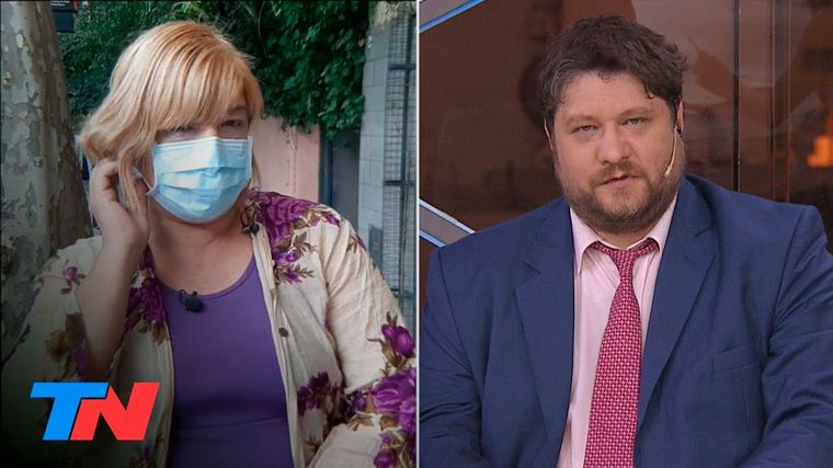 Gabriela Pirovano cruzó duro a Nicolás Wiñazki en plena entrevista.