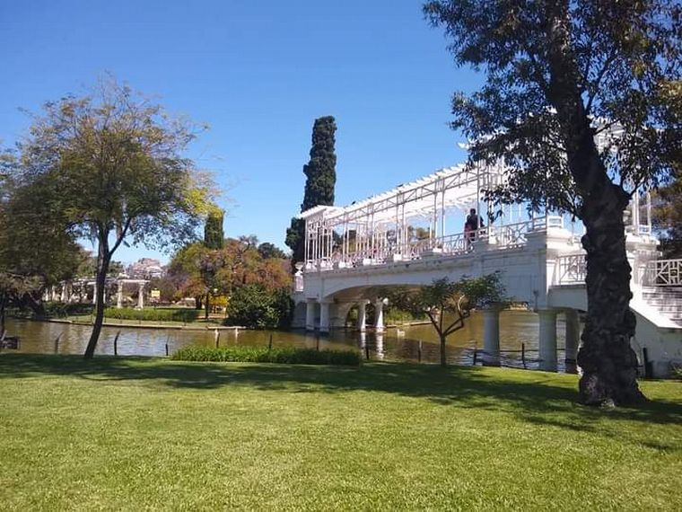 El Rosedal de Palermo en Buenos Aires