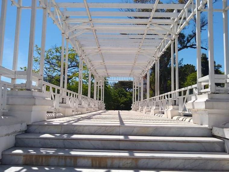 El Rosedal de Palermo en Buenos Aires