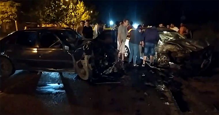 Accidente en Ruta 9 sur.