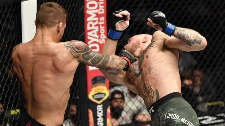 Dustin Poirier noqueó al irlandés en el segundo round.