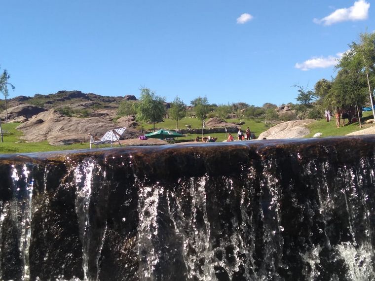 Los Corrales, un balneario natural en Traslasierra.
