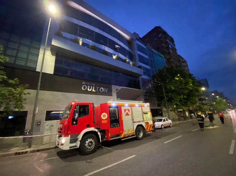 Sofocan principio de incendio en la clínica Oulton