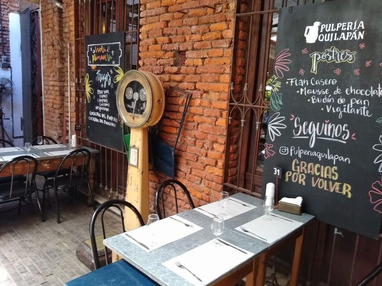 Orlando Morales visitó la pulpería Quilapán