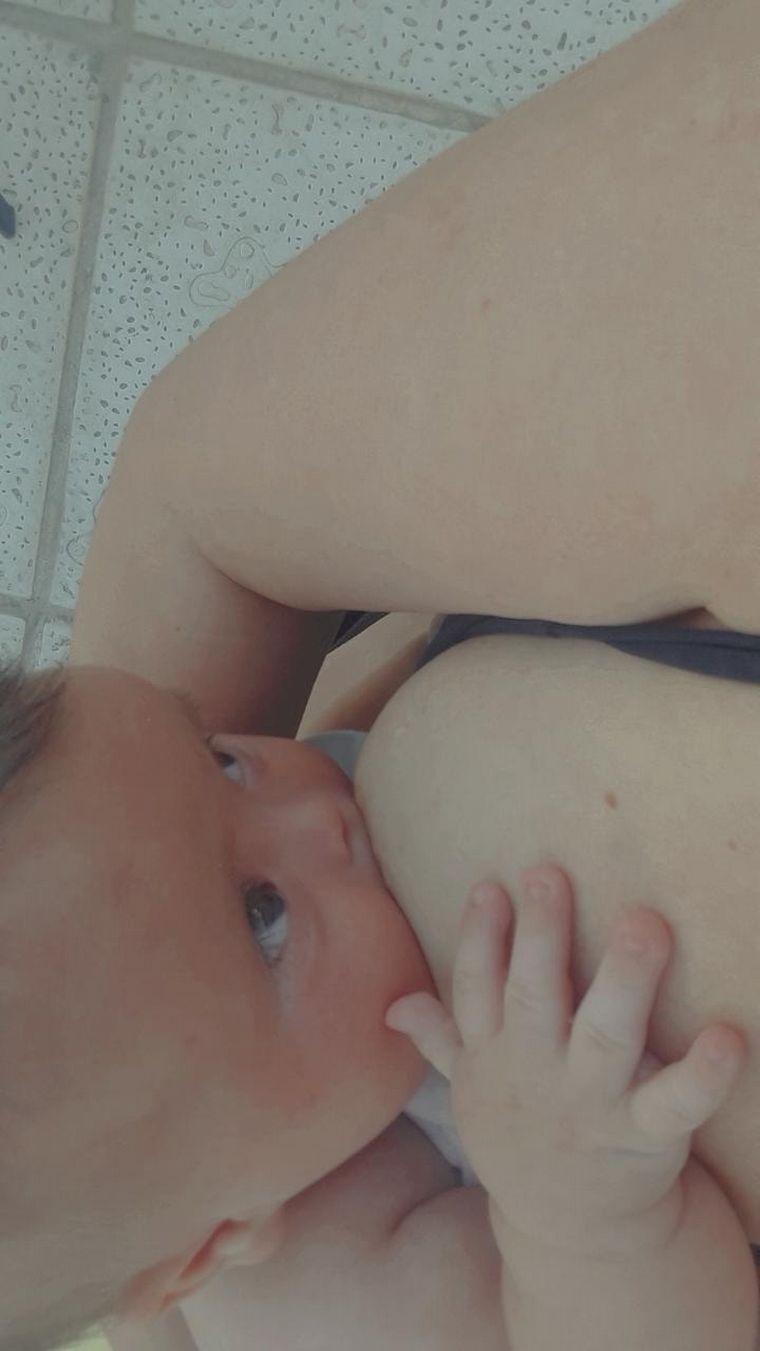 René Bertrand y su hijo Franco.