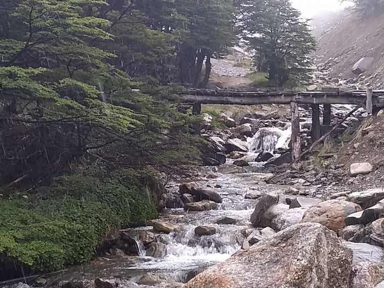Glaciar Martial, sendero y mirador de la bahía de Ushuaia