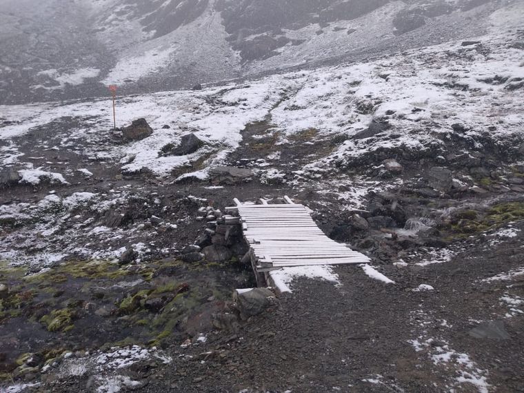 Glaciar Martial, sendero y mirador de la bahía de Ushuaia