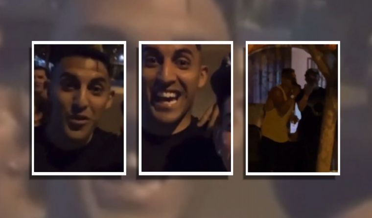 Wanchope Ábila fue a una supuesta fiesta clandestina.