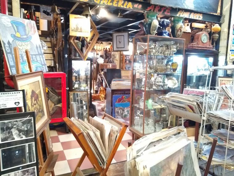 El pintoresco Mercado de San Telmo.