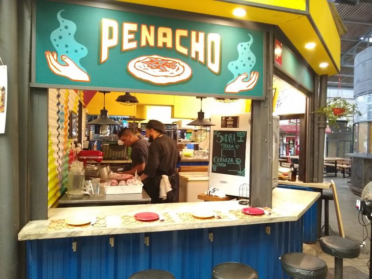 El pintoresco Mercado Central de San Telmo.