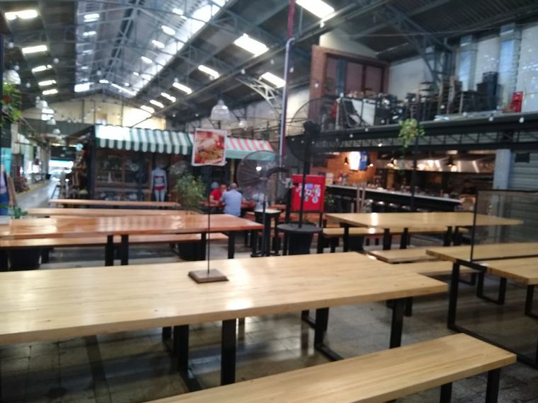 El pintoresco Mercado Central de San Telmo.