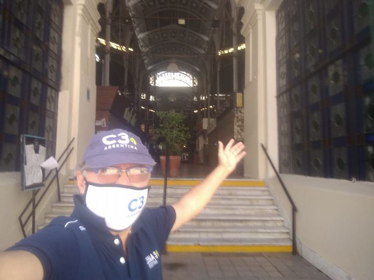 El pintoresco Mercado Central de San Telmo.