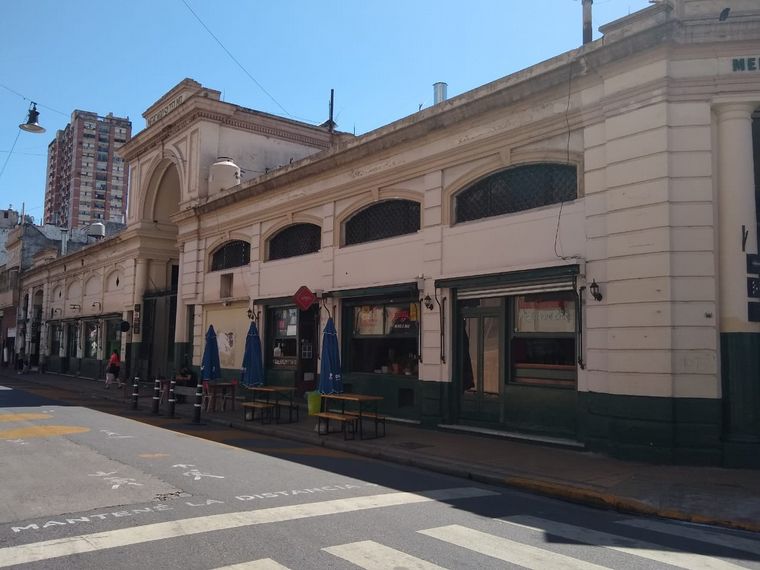 El pintoresco Mercado Central de San Telmo.