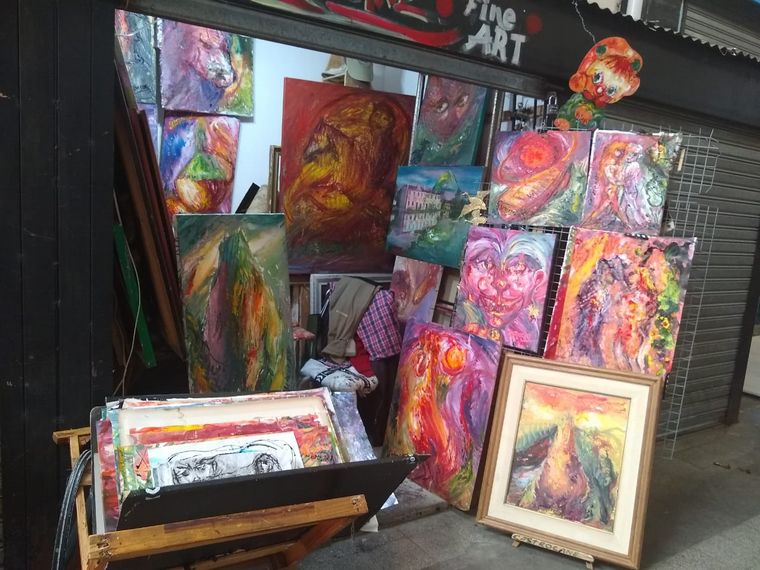 El pintoresco Mercado Central de San Telmo.