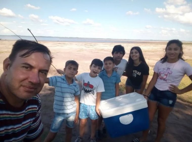 Una familia naufragó y nadó ocho horas en el Río Uruguay
