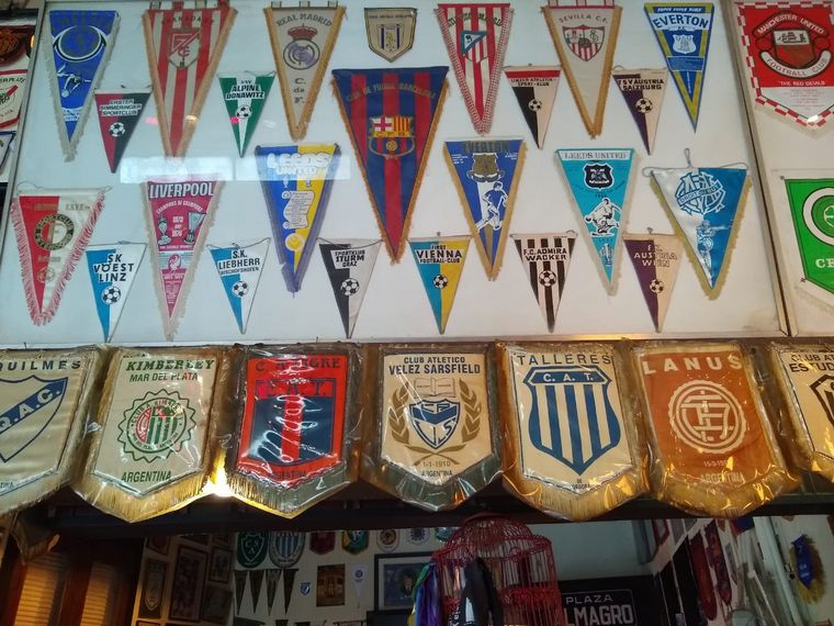 El Banderín, un café bar para fanáticos del fútbol
