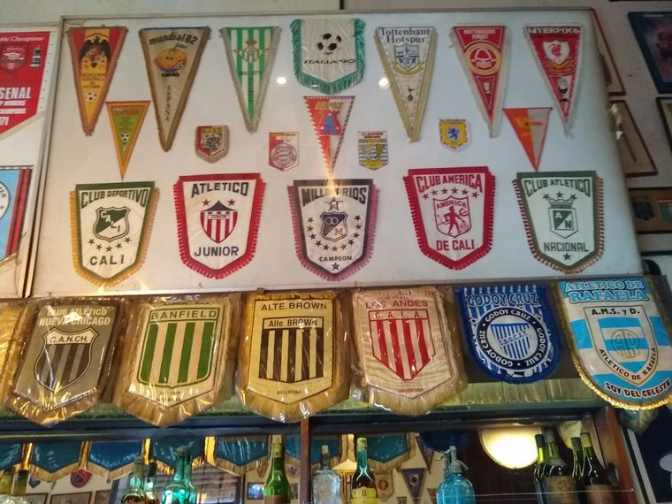 El Banderín, un café bar para fanáticos del fútbol