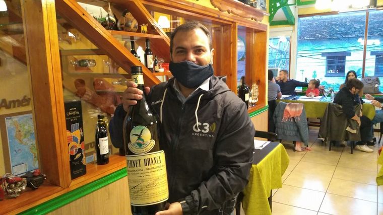La Cantina de Freddy, el rey de la centolla en Ushuaia.